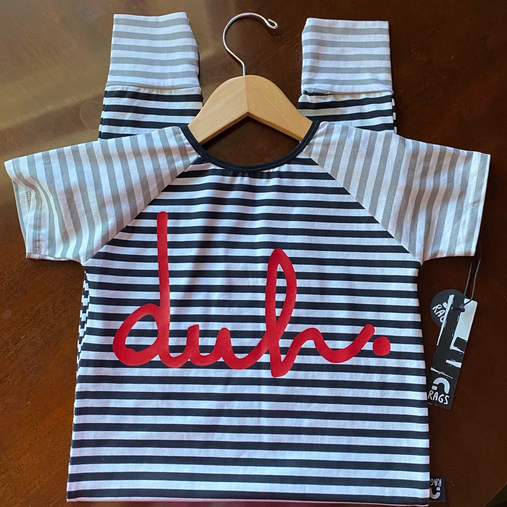 RAGS ROMPER DUH | NEW WITH TAG SIZE 3/4